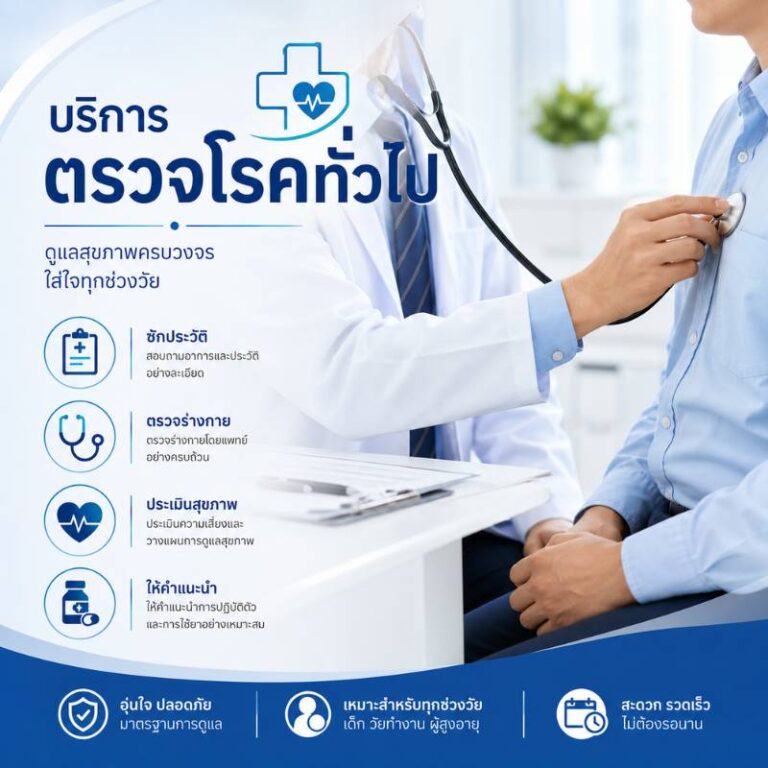 คลินิกนายแพทย์เฉลิมรัตน์ นากลาง ตรวจรักษาโรคทั่วไป โรคเด็ก โรคผู้ใหญ่ โรคกระดูก โรคติดเชื้อ